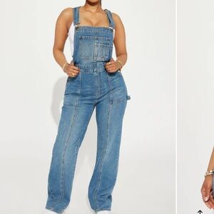 Fashion Nova Utility Overalls